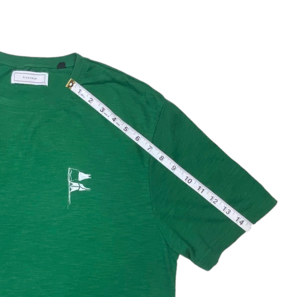 FIVE FOUR Los Angeles Drifter Paddle Flag T Shirt L Green Boat - Picture 11 of 11
